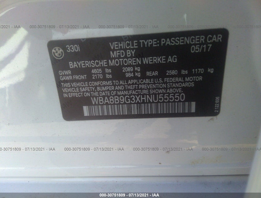 WBA8B9G3XHNU55550