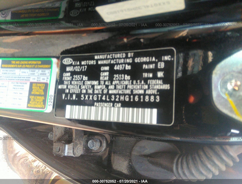 5XXGT4L32HG161883