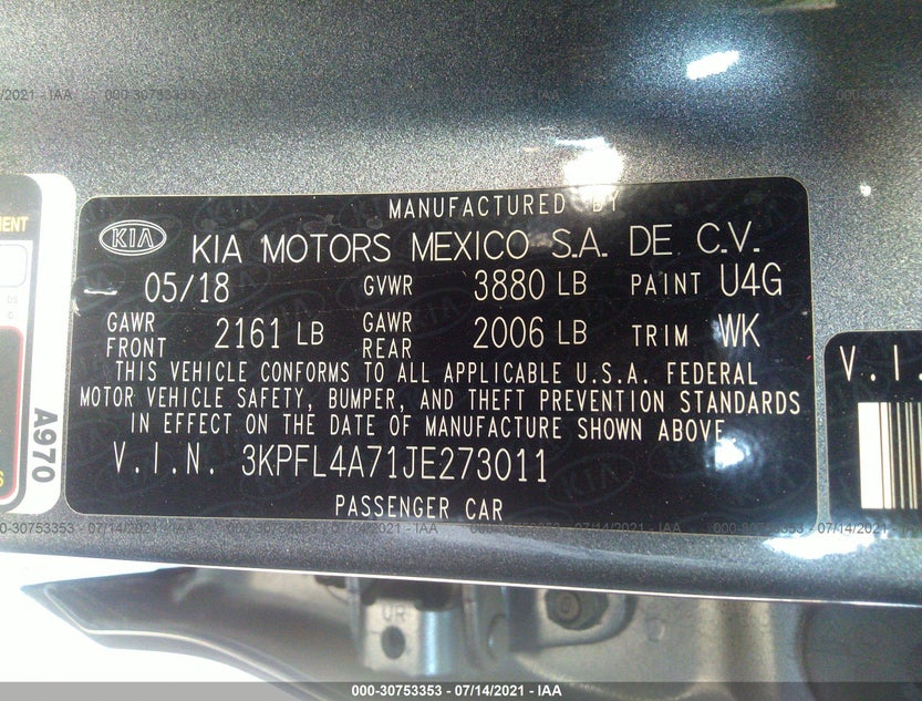 3KPFL4A71JE273011
