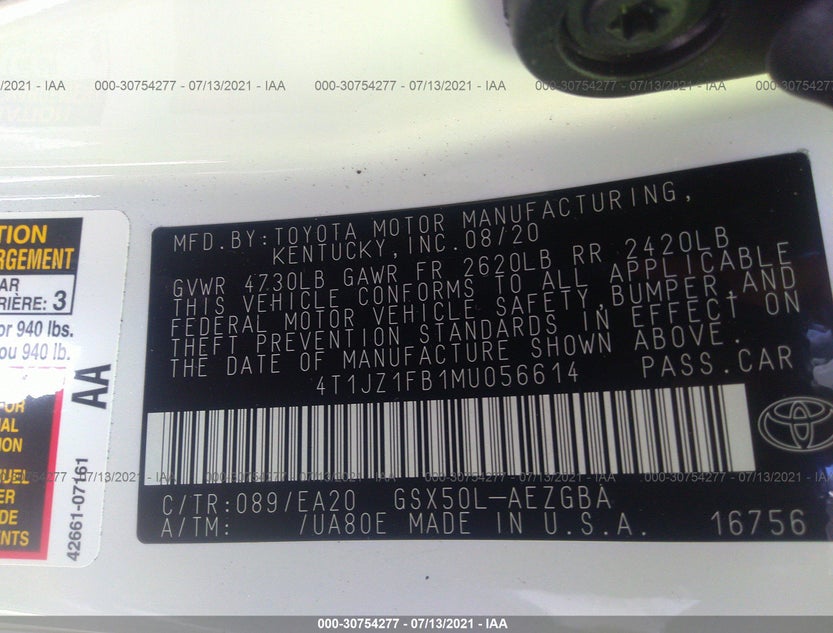 4T1JZ1FB1MU056614