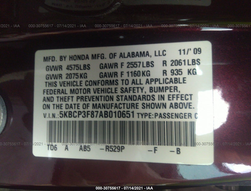 5KBCP3F87AB010651