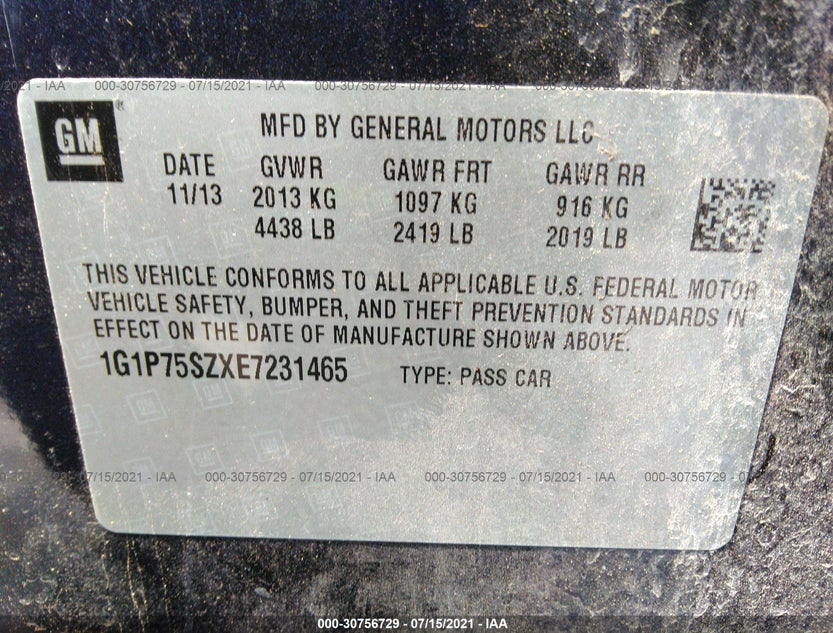 1G1P75SZXE7231465