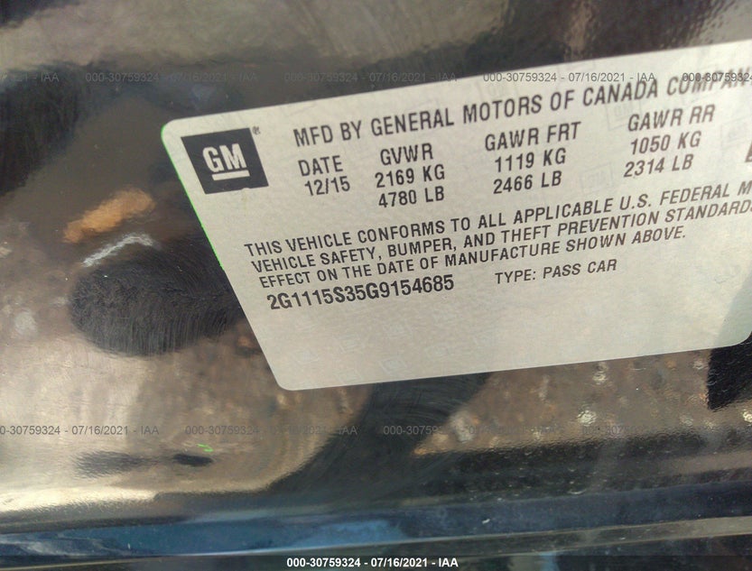 2G1115S35G9154685