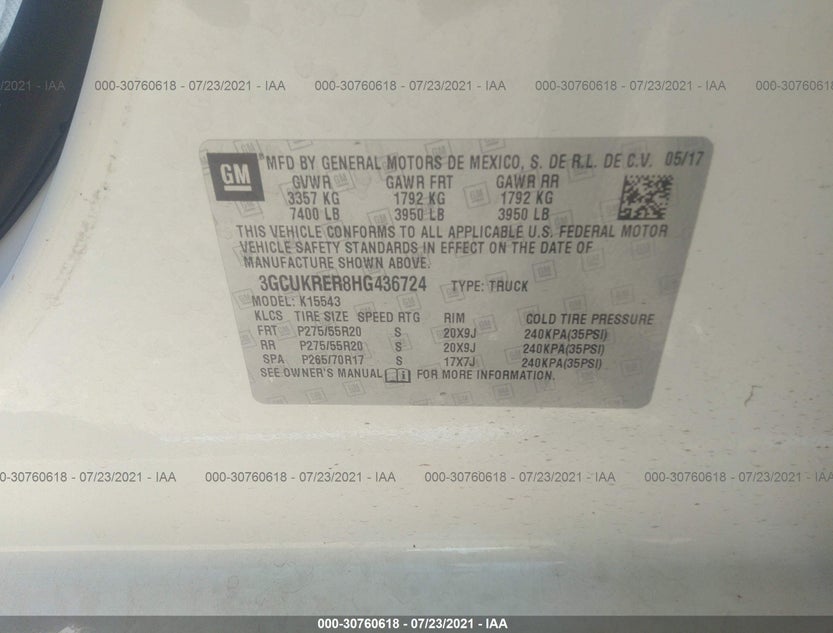 3GCUKRER8HG436724