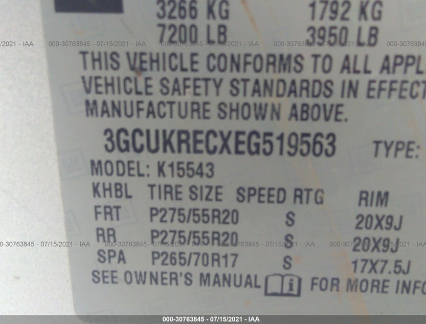 3GCUKRECXEG519563
