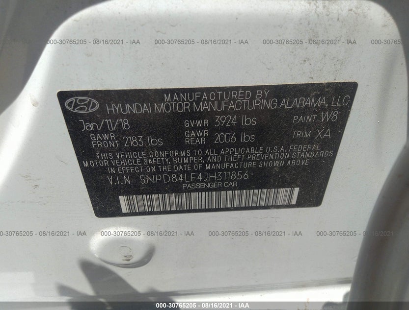 5NPD84LF4JH311856