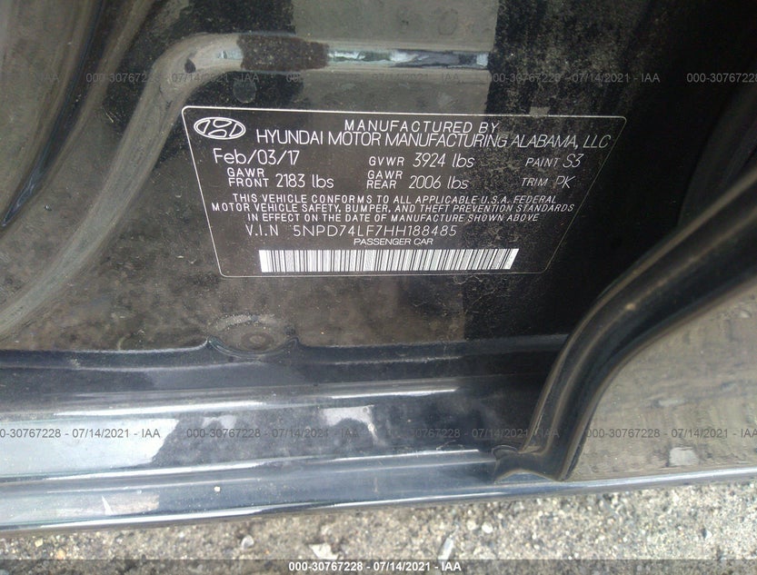 5NPD74LF7HH188485