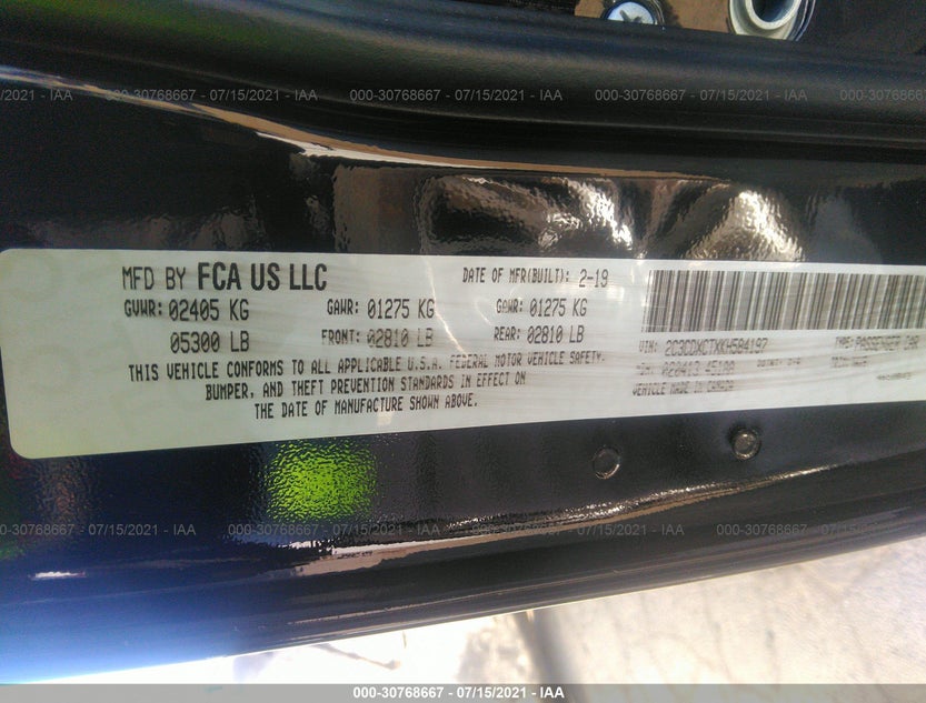 2C3CDXCTXKH584197