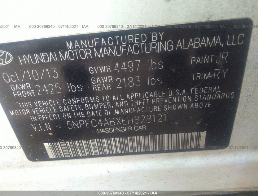 5NPEC4ABXEH828121