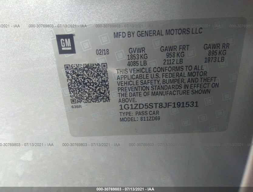 1G1ZD5ST8JF191531