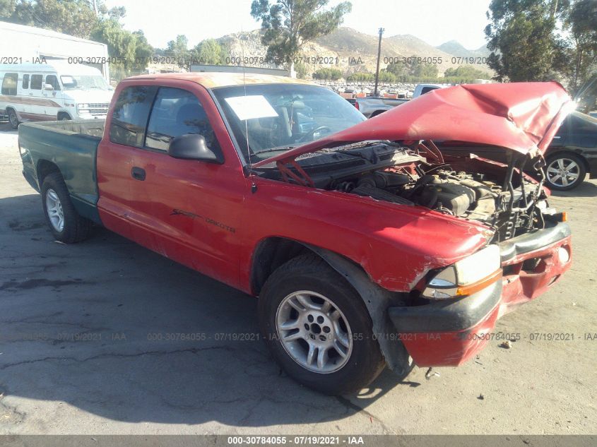 1B7GL22X71S170678 2001 Dodge Dakota Slt/Sport