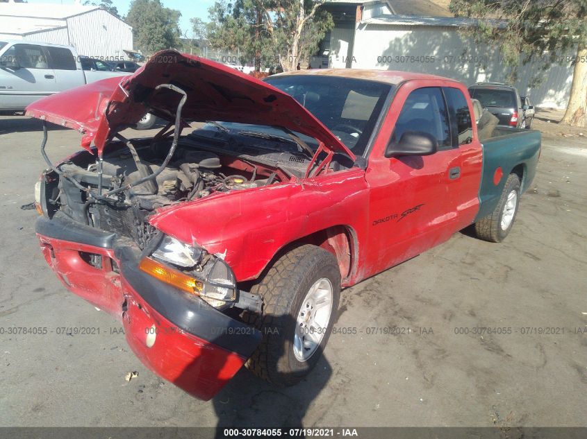 2001 Dodge Dakota Slt/Sport VIN: 1B7GL22X71S170678 Lot: 30784055