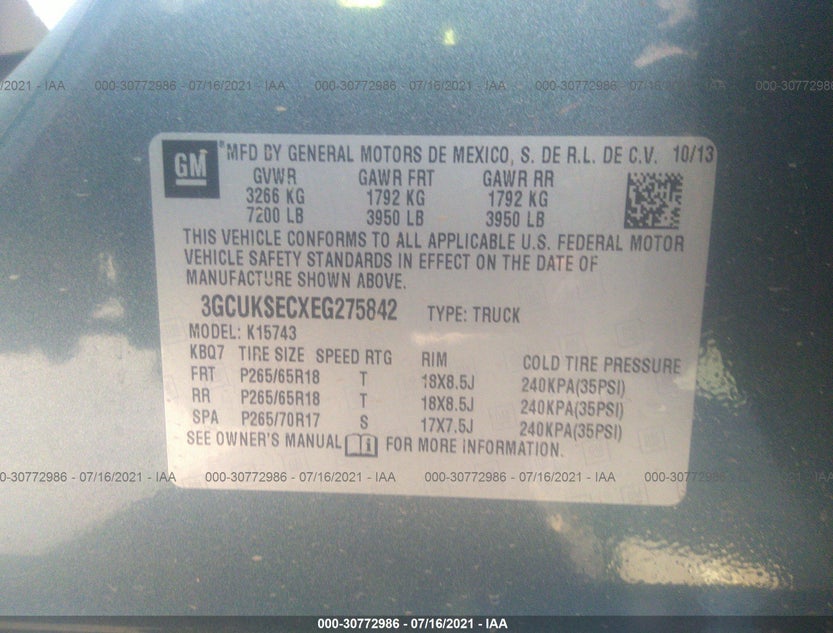 3GCUKSECXEG275842