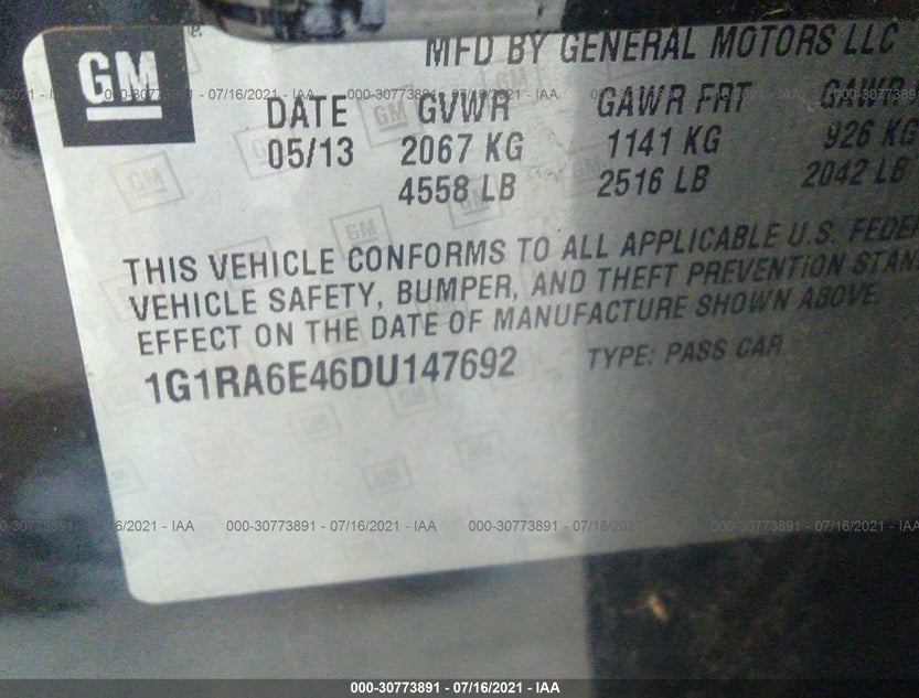 1G1RA6E46DU147692