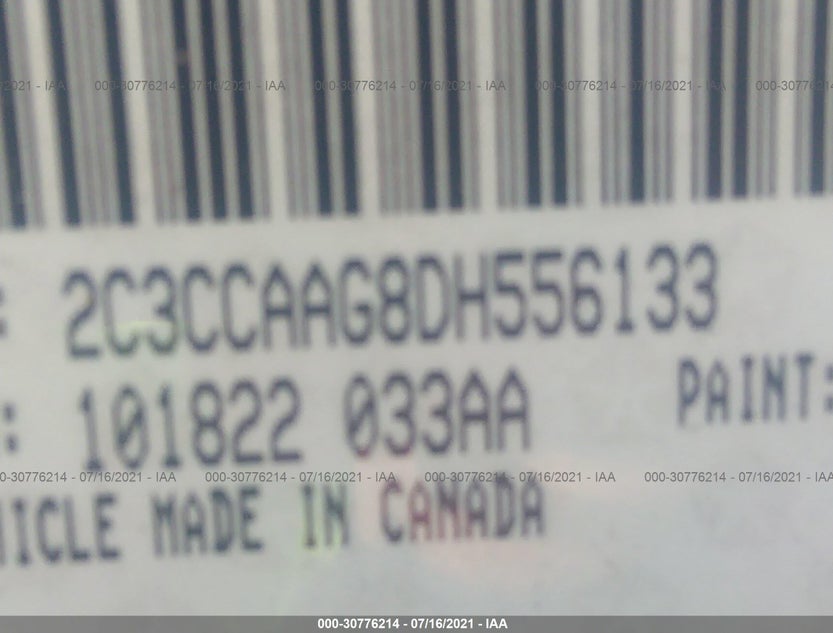2C3CCAAG8DH556133