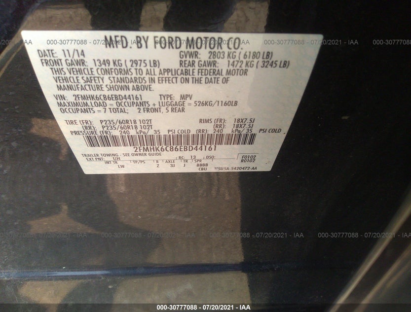2FMHK6C86EBD44161