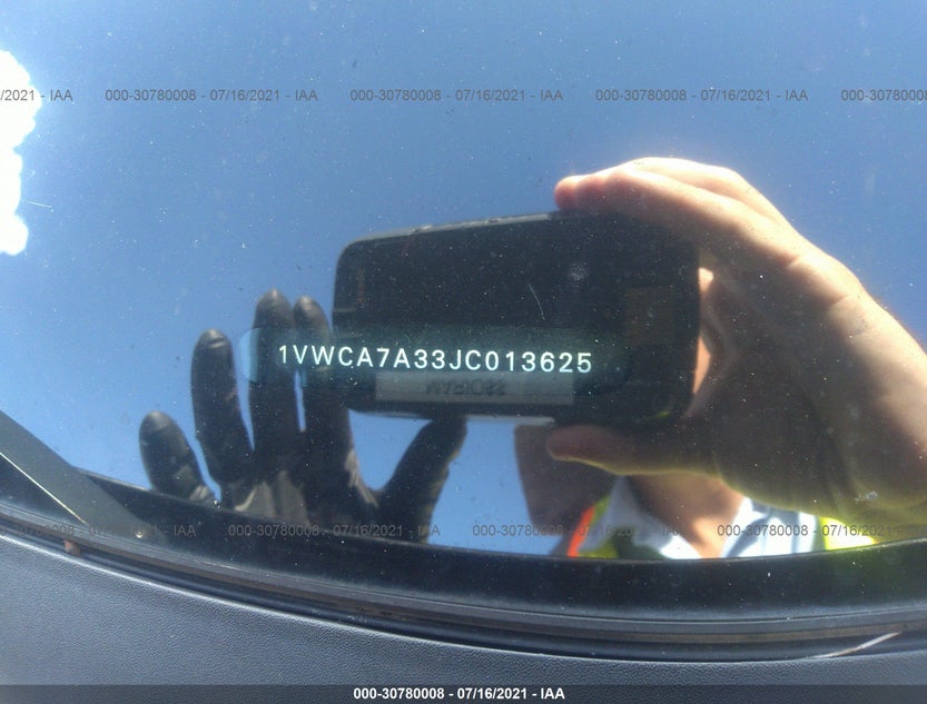 1VWCA7A33JC013625