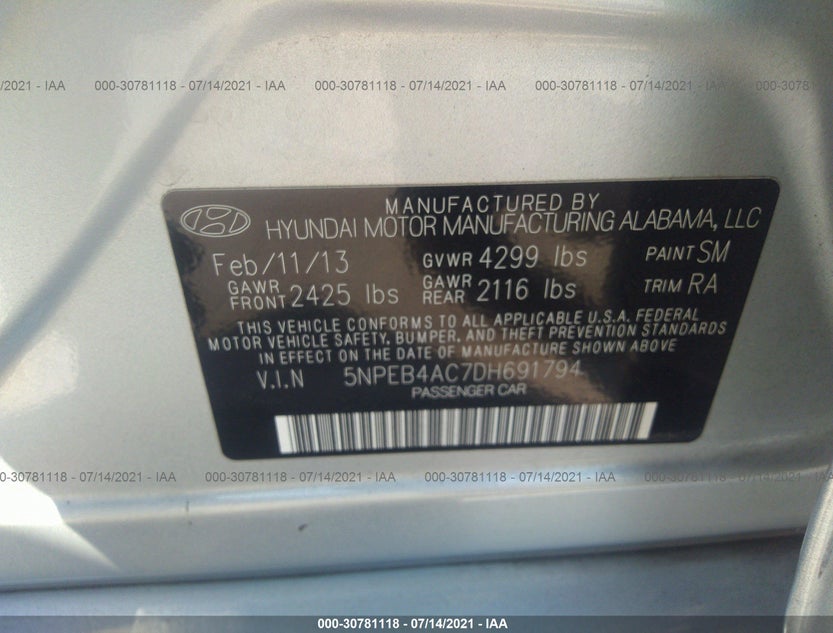 5NPEB4AC7DH691794
