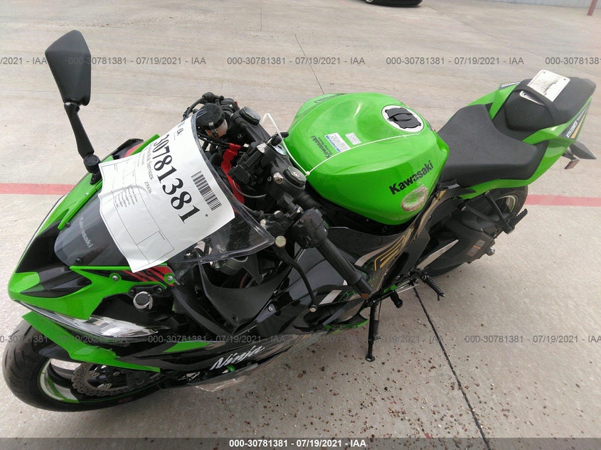 2020 Kawasaki Zx636 K green null gasoline JKBZXJG16LA009443 photo #3