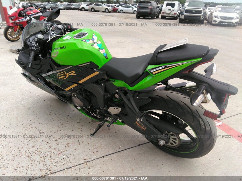 2020 Kawasaki Zx636 K green null gasoline JKBZXJG16LA009443 photo #4