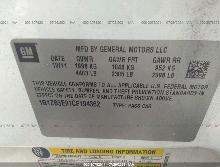 1G1ZB5E01CF194362