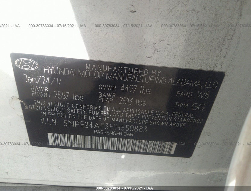 5NPE24AF3HH550883