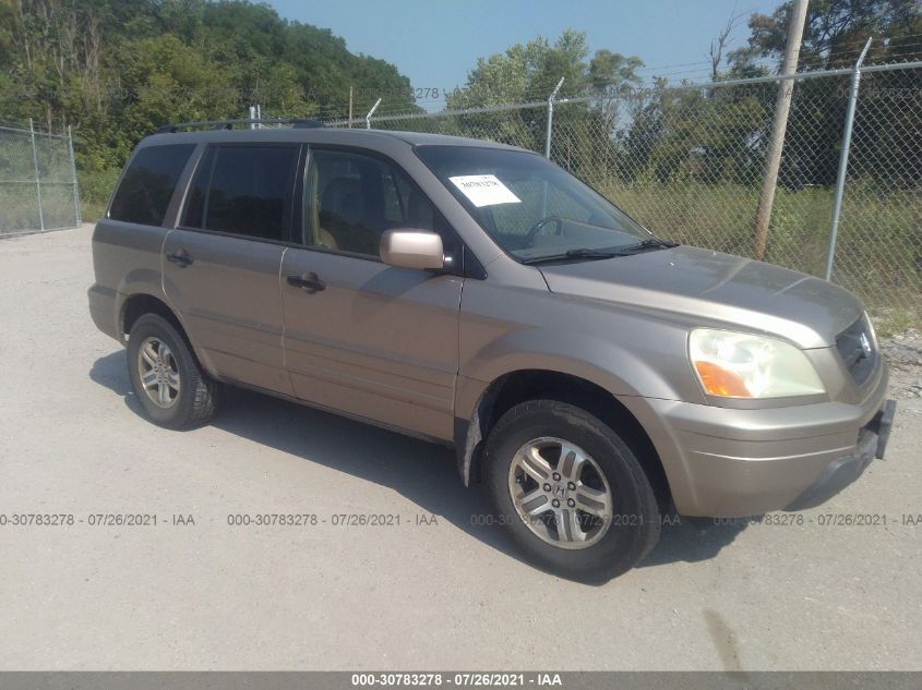 2HKYF18633H584661 2003 Honda Pilot Ex-L