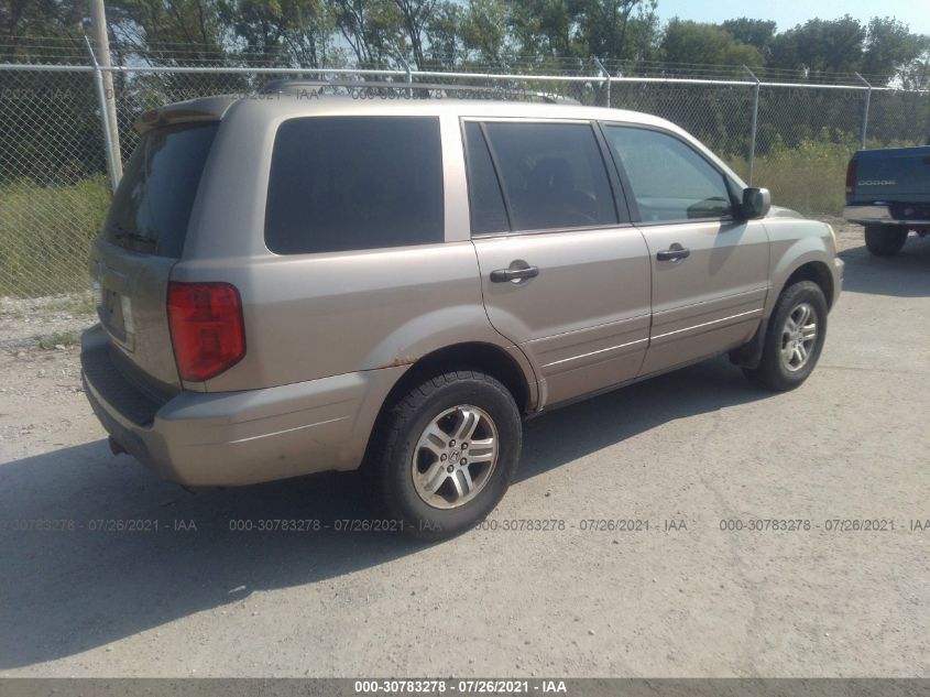 2HKYF18633H584661 2003 Honda Pilot Ex-L