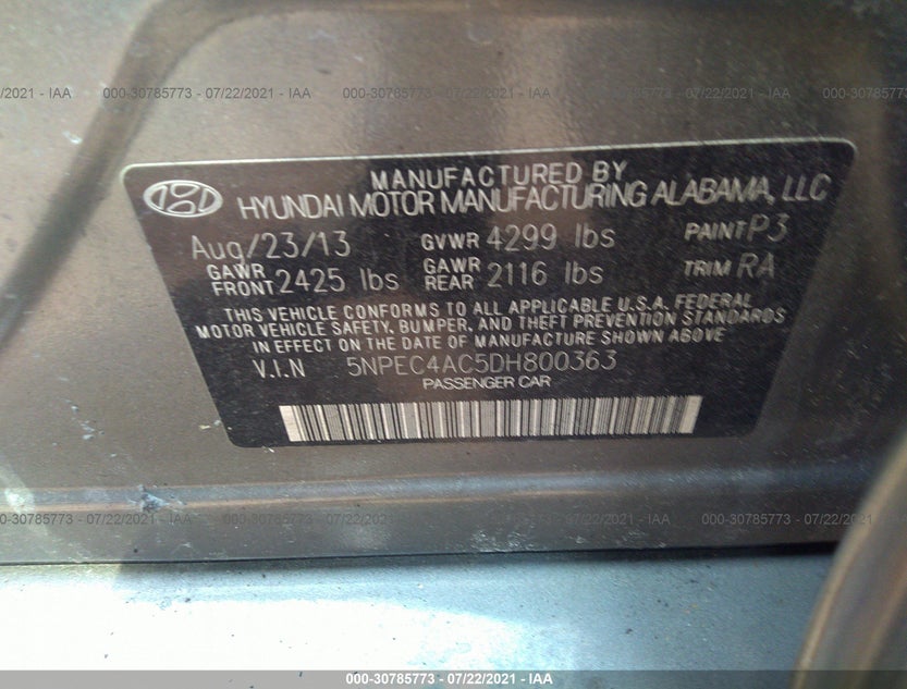 5NPEC4AC5DH800363