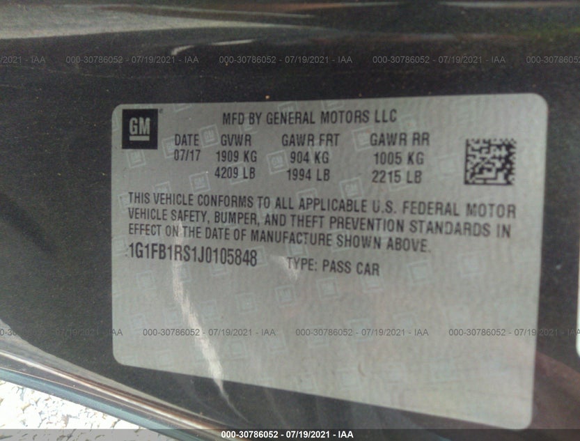 1G1FB1RS1J0105848