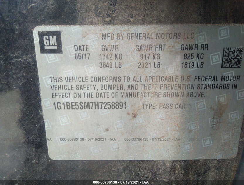 1G1BE5SM7H7258891