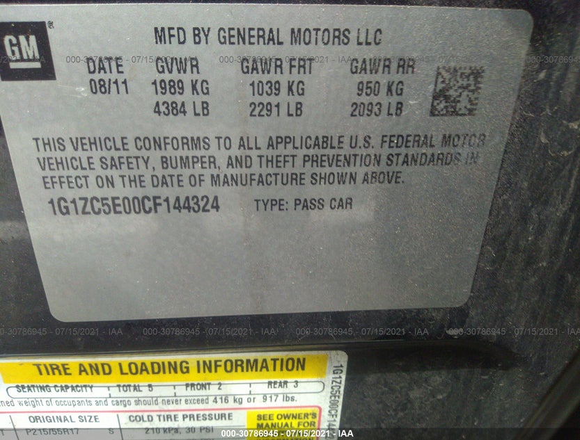 1G1ZC5E00CF144324