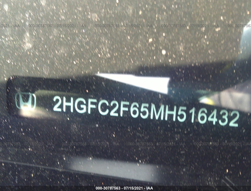 2HGFC2F65MH516432