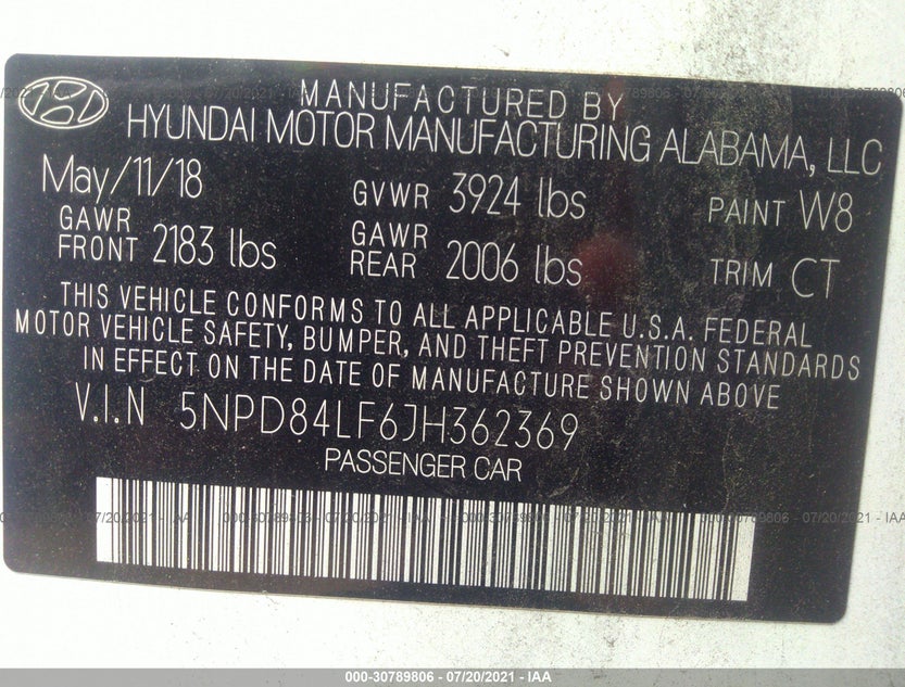 5NPD84LF6JH362369