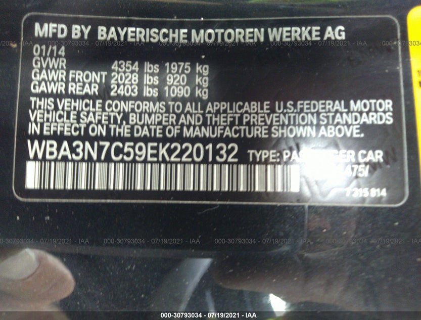 WBA3N7C59EK220132