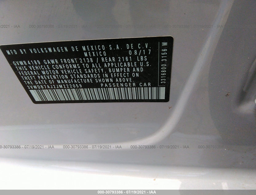 3VWDB7AJ2JM222059