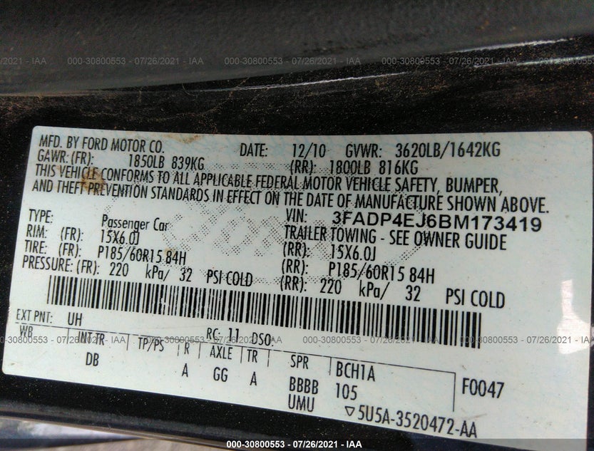 3FADP4EJ6BM173419