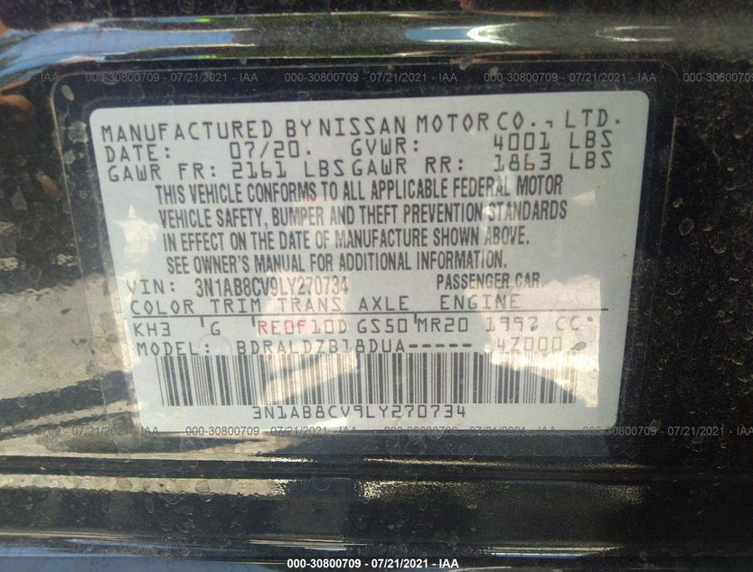 3N1AB8CV9LY270734