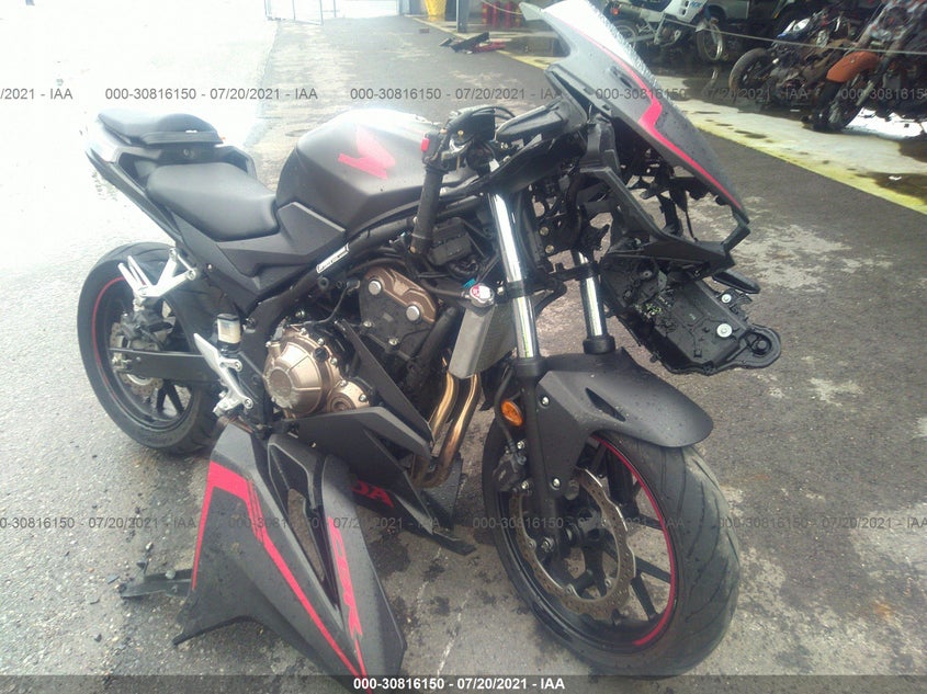 2020 Honda Cbr500 R black null gasoline MLHPC6219L5100519 photo #1