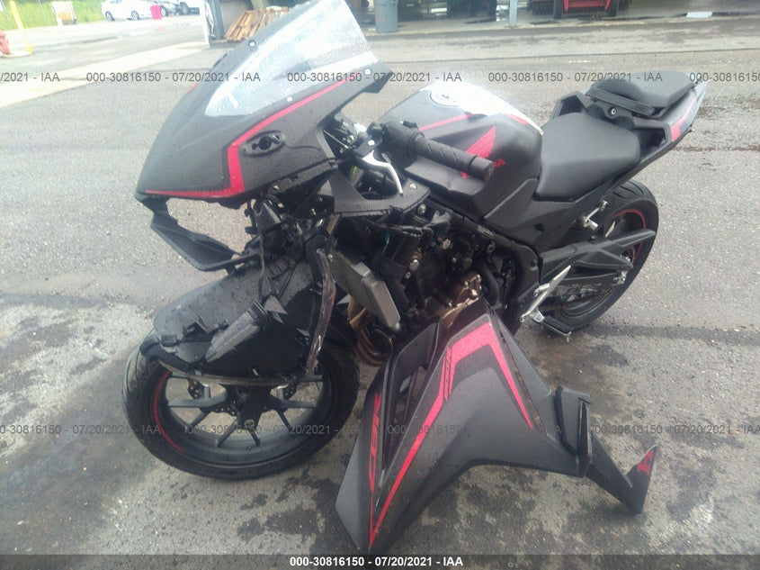 2020 Honda Cbr500 R black null gasoline MLHPC6219L5100519 photo #3