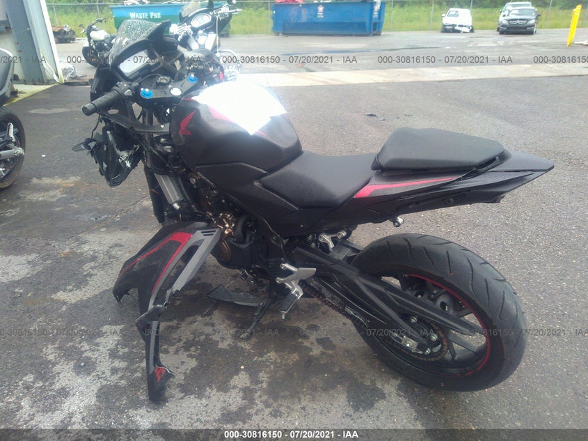 2020 Honda Cbr500 R black null gasoline MLHPC6219L5100519 photo #4