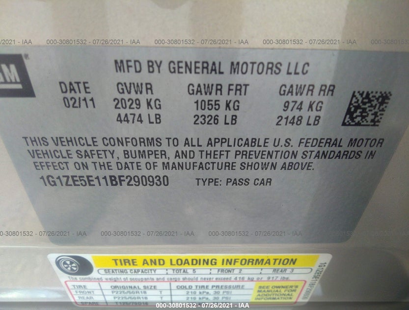 1G1ZE5E11BF290930