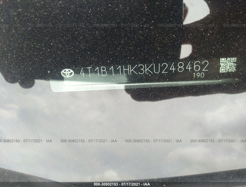 4T1B11HK3KU248462