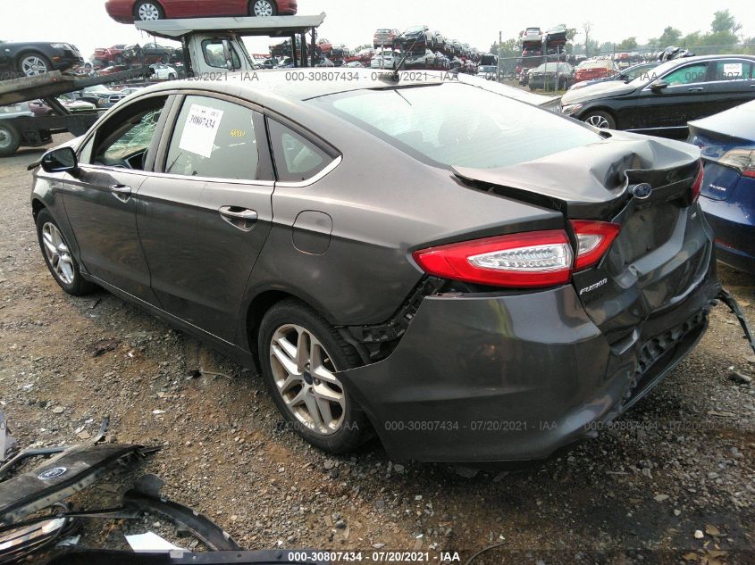 2016 Ford Fusion Se VIN: 1FA6P0H70G5128314 Lot: 30807434