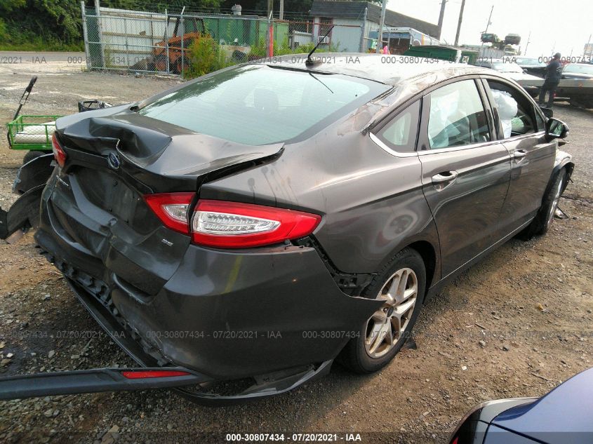 2016 Ford Fusion Se VIN: 1FA6P0H70G5128314 Lot: 30807434