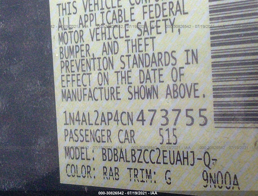 1N4AL2AP4CN473755