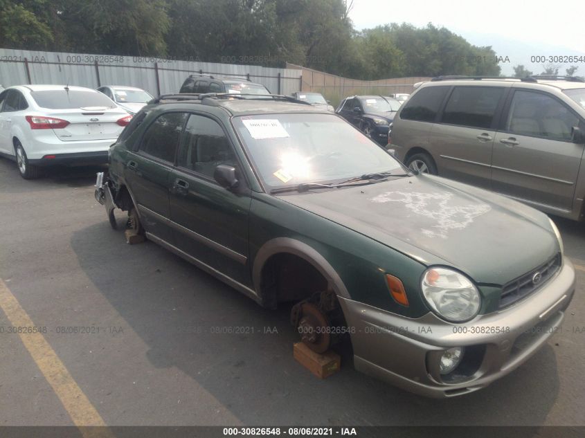 2002 Subaru Impreza Outback Sport VIN: JF1GG68532G805813 Lot: 30826548