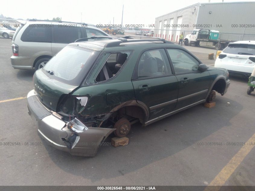 2002 Subaru Impreza Outback Sport VIN: JF1GG68532G805813 Lot: 30826548