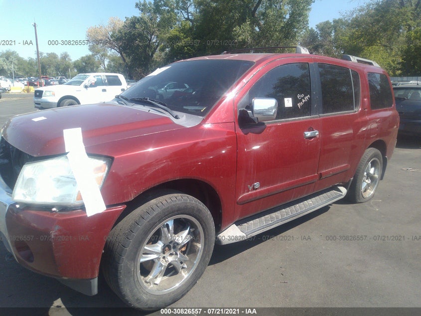 2007 Nissan Armada Le VIN: 5N1AA08C77N709324 Lot: 30826557