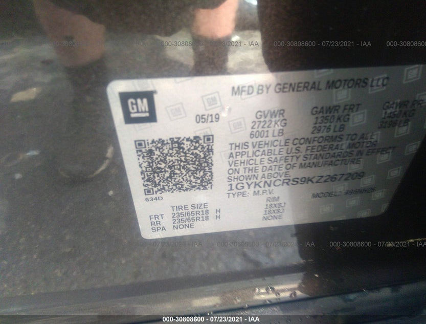 1GYKNCRS9KZ267209